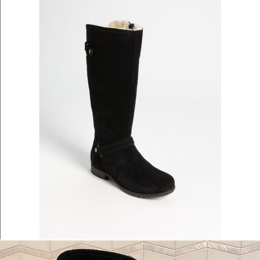 UGG Black Winter & Rain Boots